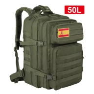 Mochila táctica 50L para camping, gym y viajes militares