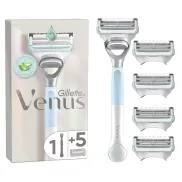 Maquinilla de Depilación Venus para Mujer con Recambios y Aloe