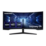 Monitor Curvo Gaming 34" Samsung Odyssey G55T, 165Hz