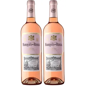 Marqués de Riscal: 2 Botellas de Vino Rosado