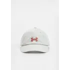 Gorra blanca Blitzing de Under Armour, talla única.