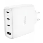 Cargador Gan Trust Maxo 65W con 3 puertos USB y cable incluido