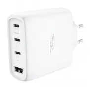 Cargador Gan Trust Maxo 65W con 3 puertos USB y cable incluido