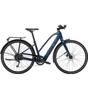 Trek FX+ 2 Azul Mulsanne: Bicicleta Eléctrica Urbana 250 Wh