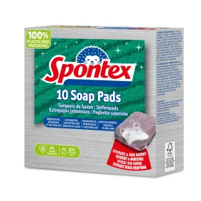 Estropajos Spontex con jabón | Eficacia contra grasa y suciedad