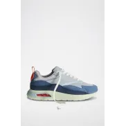 Zapatillas Azul Goldent Gate de Piel HOFF