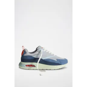Zapatillas Azul Goldent Gate de Piel HOFF