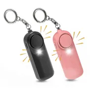 Alarma Personal de Seguridad 130 dB con Luz LED y Llavero