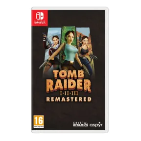 Tomb Raider I II III - Remaster para Switch