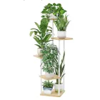 Estantería de Metal Alto para 5 Plantas - Soporte Esquinero