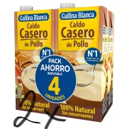Caldo Casero de Pollo 100% Natural - Gallina Blanca 8L