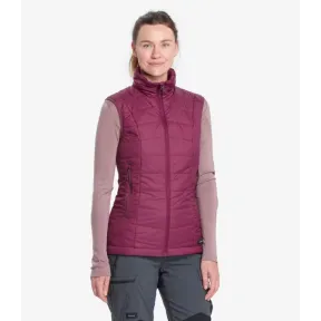 Chaleco Forclaz MT100 para montaña y trekking mujer