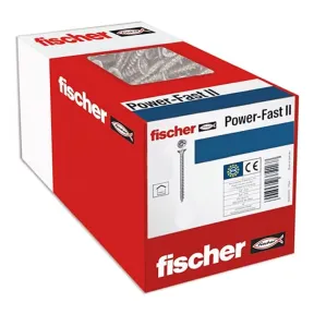 Tornillos Power-Fast II 3,5x18 mm - Caja 200 uds Fischer