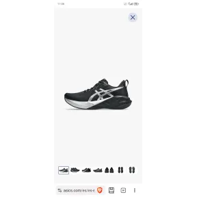 Novablast 5 Platinum de Asics (tallas 39-48)