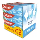Pasta de Dientes Colgate Fresh Gel con Flúor, 12 Uds 75 ml