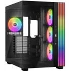 Caja de PC be quiet! Light Base 600 LX Black con iluminación