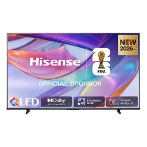 QLED 85" HISENSE 4K, Dolby Atmos, 3 HDMI, 2 USB, 60Hz