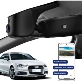 Cámara Adinkam 4K Oculta para Audi, Plug & Play OEM