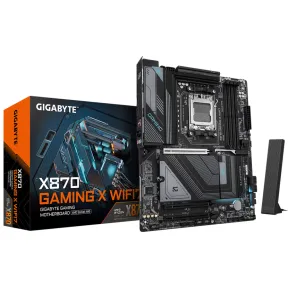 Placa Base GIGABYTE X870 AM5 Gaming X WIFI7 con USB 4 y PCIe 5.0