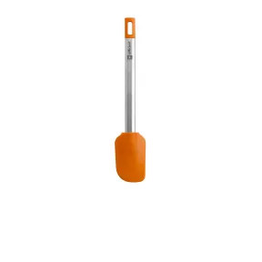 Lengua Pastelera de Cocina Naranja - Acero INOX y Silicona