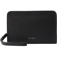 Neceser de Hombre Calvin Klein Foil Emboss Negro con Asa