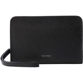 Neceser de Hombre Calvin Klein Foil Emboss Negro con Asa