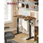 Escritorio Elevable Eléctrico VASAGLE 80 x 50 cm para Ordenador
