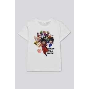 Camiseta 100% algodón Dragon Ball Super - Tallas 2, 4, 6, 8