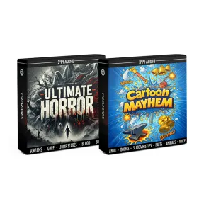 Efectos de Horror y Dibujos Animados GRATIS en Pack