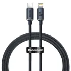 Cable Tipo-C a Lightning Baseus 20W - Carga Rápida Negro