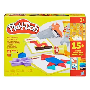 Set de plastilina de construcción o veterinario Play Doh