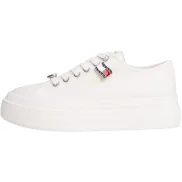 Zapatillas de plataforma Tommy Jeans para mujer en blanco