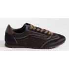 Zapatillas Vans Super Lowpro marrones efecto piel de potro