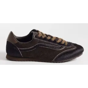 Zapatillas Vans Super Lowpro marrones efecto piel de potro