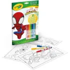 Álbum de Actividades Spidey + Rotuladores de Crayola