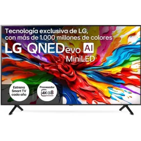 LG 55QNED92A6A: TV UHD 4K con MiniLED y Procesador α8 AI