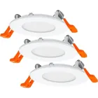 Focos OSRAM 3000K - Pack de 3 unidades 85mm blancos