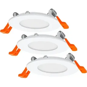 Focos OSRAM 3000K - Pack de 3 unidades 85mm blancos