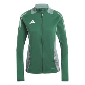 Top Tracksuit adidas Tiro24 para Mujeres - Verde Oscuro