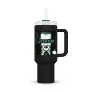 Botella XL Joker DC Cómics con pajita de Pyramid International