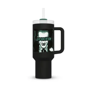 Botella XL Joker DC Cómics con pajita de Pyramid International