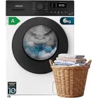Lavadora Inverter Cecotec 6 Kg, 12 Programas, HairCatch