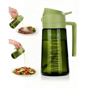 Pulverizador Dispensador de Aceite 2 en 1, 470ml