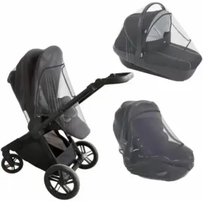 Carrito de bebé con mosquita universal para protección