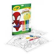 Spidey - Álbum de Colorear y Actividades con Crayola