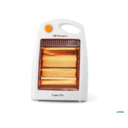 Calefactor Orbegozo BP 5007, 800W, 2 barras de cuarzo