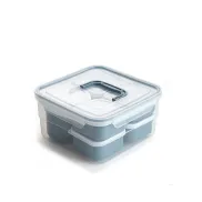 Set de Recipientes de Plástico: 3,2L, 0,5L, 0,47L y 4x0,20L