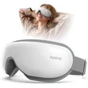 Masajeador de ojos plegable con calor y música Bluetooth