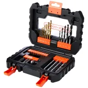 Juego de 31 Piezas Black+Decker para Atornillar y Taladrar