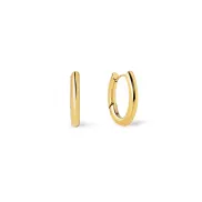 Pendientes Samba en Acero con Baño de Oro de 18K - SINGULARU